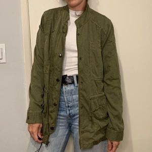 Hinge Nordstrom Green Utility Jacket